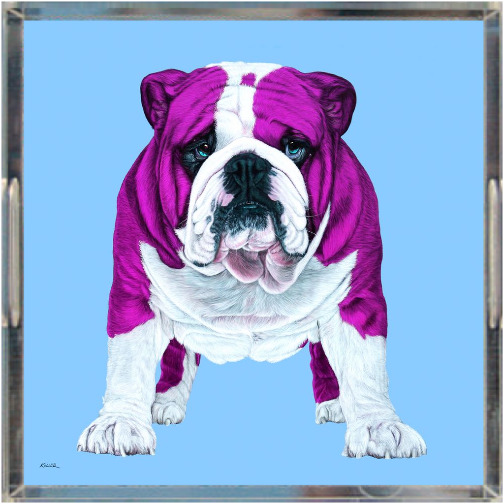 The Seriously Neo Purple Bulldog