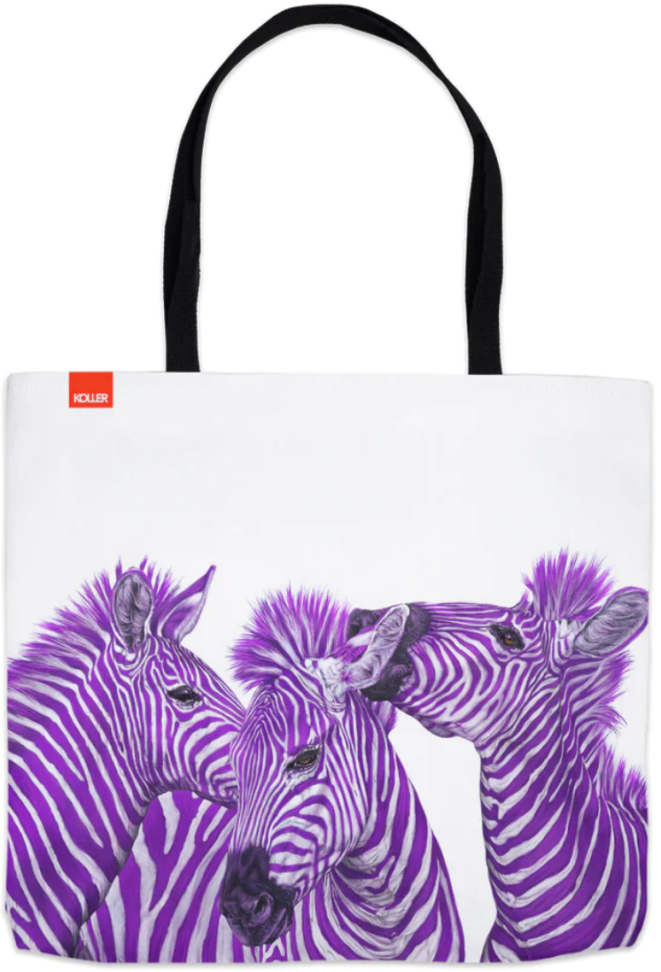 The Lavender Zebra Party Tote