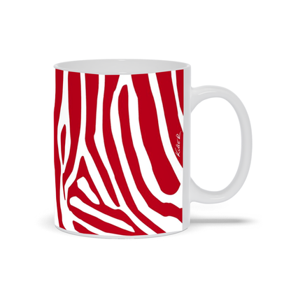 The Perfectly Wild Zebra Mugs